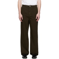 Brown Pedro Trousers 232733M191006