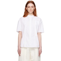 White Soraya Shirt 231733F109009
