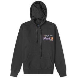 Market Express Racing Pullover Hoodie Washed Black