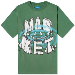 Market Smiley Portal T-Shirt Emerald