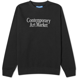 MARKET Contemporary Art Market Crew Sweat Black