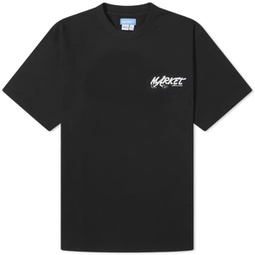 MARKET Audioman T-Shirt Washed Black