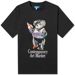 MARKET Art Market Bear T-Shirt Black