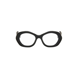 Black RETROSUPERFUTURE Edition Ulawun Vulcano Glasses 241379M133001