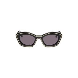 Black RETROSUPERFUTURE Edition Kea Island Sunglasses 241379M134006