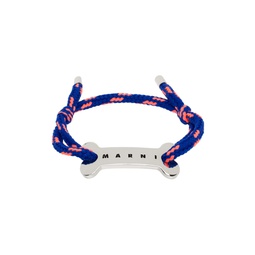 Blue Cord Bracelet 241379M142004