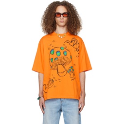 SSENSE Exclusive Orange T Shirt 241379M213000