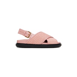 Pink Fussbett Sandals 241379F124021