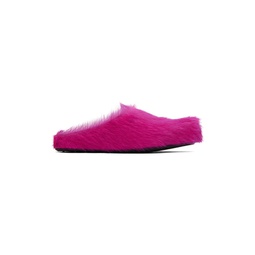 Pink Fussbett Sabot Loafers 241379M231023