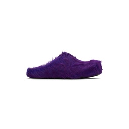 Purple Fussbett Sabot Loafers 232379F121027