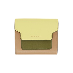 Multicolor Saffiano Leather Wallet 241379F040013