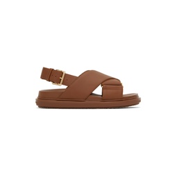 Brown Fussbett Sandals 232379F124010