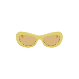 Yellow RETROSUPERFUTURE Edition Field Of Rushes Sunglasses 242379F005019