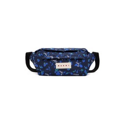 Blue Large Marsupio Pouch 241379M171000