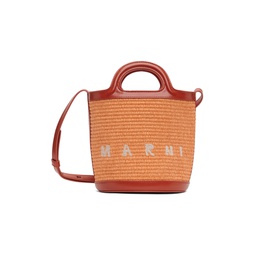 Orange Small Tropicalia Bucket Bag 241379F048011