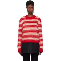 Pink Striped Sweater 241379F096023