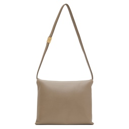 Taupe Prisma Pouch Bag 241379F048052