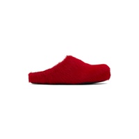 Red Fussbett Sabot Loafers 241379F121025