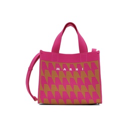 Pink Small Shopping Tote 231379F049016
