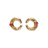 Gold Hanging Earrings 221379F009003