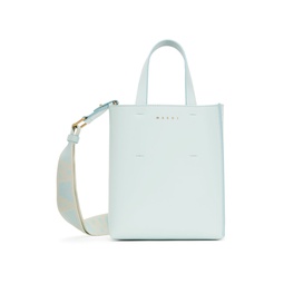 Blue Museo Mini Tote Bag 241379F049032