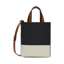 Gray Mini Museo Tote 222379M172032