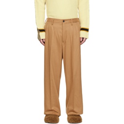 Brown Uomo Trousers 222379M191031