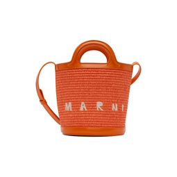 Orange Small Tropicalia Bucket Bag 231379F046040