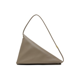 Taupe Prisma Triangle Bag 241379M170004
