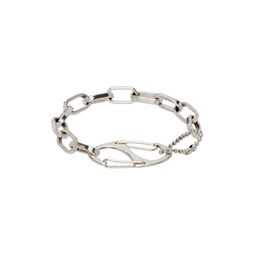 Silver Bale Loop Bracelet 222153M142007