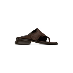 Brown Tupelo Sandals 241779F124004