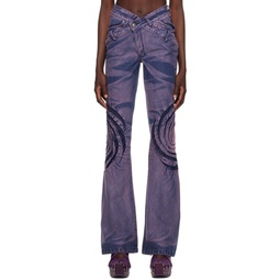 Purple Fog Light Jeans 231936F069009