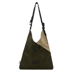 Khaki Slant 3Way Bag 241401M170029