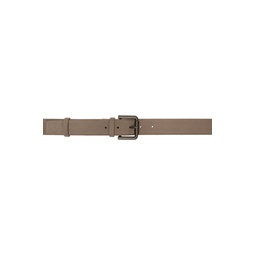 Brown Pin Buckle Belt 241118F001000