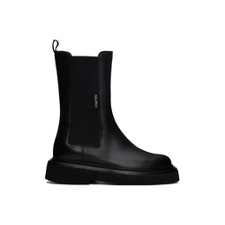 Black English Chelsea Boots 232118F114001