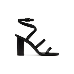 Black Juttal Heeled Sandals 241118F125000