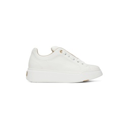 White Leather Maxiv Sneakers 222118F128000