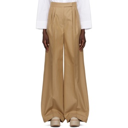 Tan Corte Trousers 241132F087001