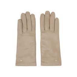 Beige Spalato Gloves 222118F012007