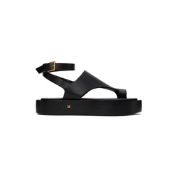 Black Deauville Sandals 231118F124006