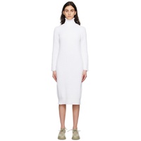 White Norcia Midi Dress 231118F092003