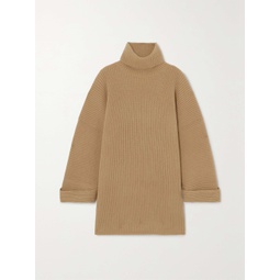 MAX MARA Dula ribbed wool and cashmere-blend turtleneck sweater