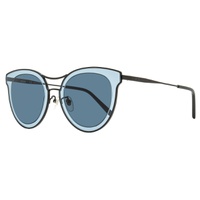 unisex flush lens sunglasses 139sa 008 black/blue 65mm