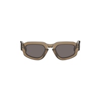 Brown Bold Sunglasses 231461F005025