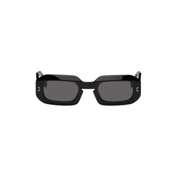 Black Rectangular Sunglasses 231461F005006