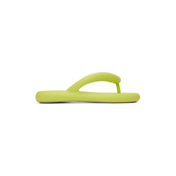 Green  Free Flip Flop Sandals 222356F124024