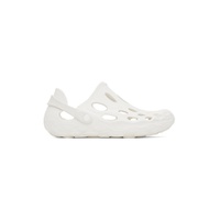 White Hydro Moc Sandals 241607M234010