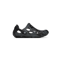 Black   Gray Hydro Moc Sandals 241607M234011
