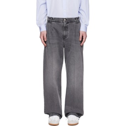 Gray Big Jeans 241505M186005
