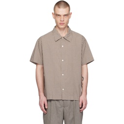 SSENSE Exclusive Brown Holiday Shirt 241505M192023